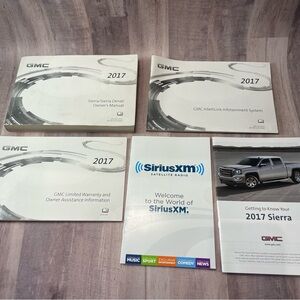 2017 GMC SIERRA / SIERRA DENALI OWNER'S MANUAL Navigation OEM 17